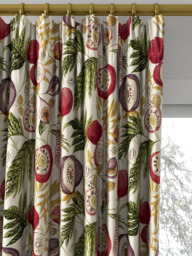 Sanderson Jackfruit Made to Measure Curtains or Roman Blind, Fig - thumbnail 2