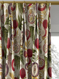 Sanderson Jackfruit Made to Measure Curtains or Roman Blind, Fig - thumbnail 4