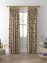 Sanderson Jackfruit Made to Measure Curtains or Roman Blind, Fig - thumbnail 5