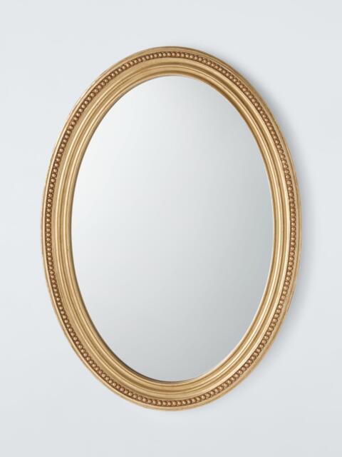John Lewis Vintage French Oval Wall Mirror, 50 x 70cm, Antique Gold - image 1