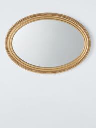 John Lewis Vintage French Oval Wall Mirror, 50 x 70cm, Antique Gold - thumbnail 4