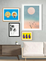 EAST END PRINTS Sisi and Seb 'Island' Framed Print - thumbnail 2