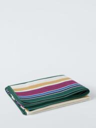 John Lewis Modern Rustic Stripe Extra Large Picnic Rug, Multi - thumbnail 3