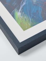 John Lewis Karen Birchwood 'Colour Storm 3' Framed Print & Mount, 48 x 102cm, Multi - thumbnail 2