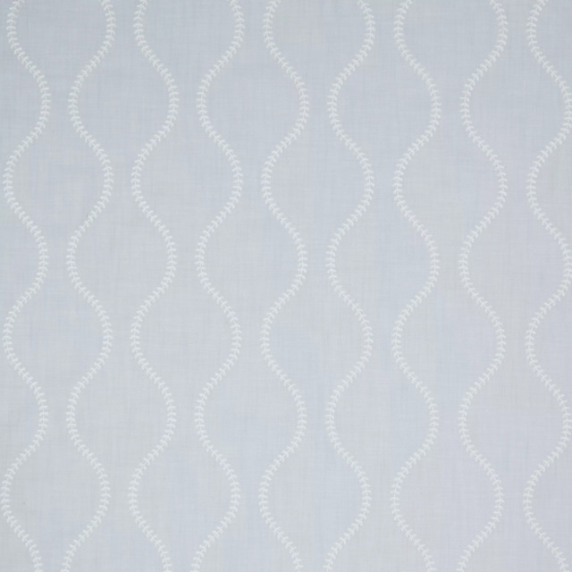 John Lewis Chattis Embroidery Made to Measure Curtains or Roman Blind, Grey - image 1