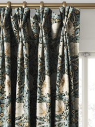 Morris & Co. Pimpernel Made to Measure Curtains or Roman Blind, Ink/Sage - thumbnail 6