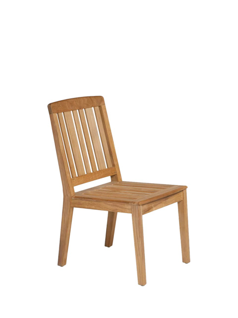 Barlow Tyrie Chesapeake Wooden Garden Dining Chair, Teak - image 1