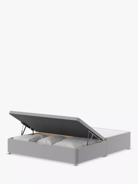 Silentnight End Divan Half Ottoman Storage Bed, Super King Size - image 1