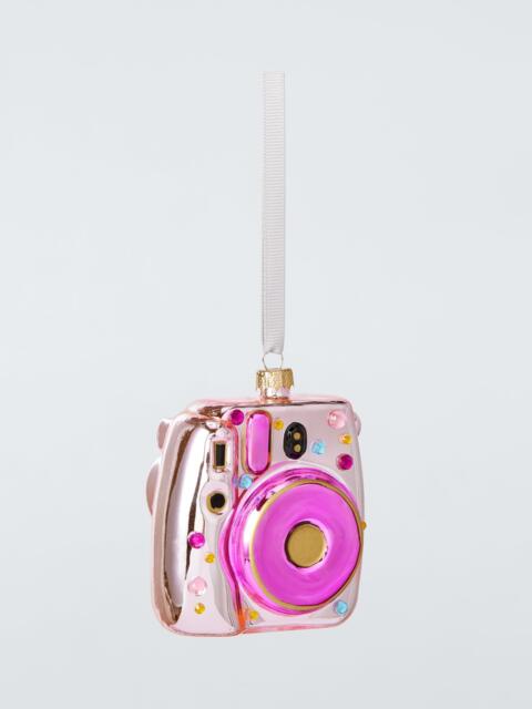John Lewis The Enthusiast Polaroid Camera Bauble, Pink - image 1