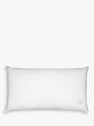 Gingerlily Silk King Pillow, White - thumbnail 1
