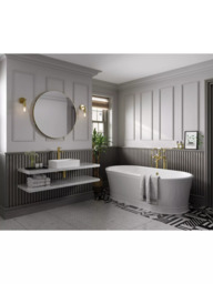 hib. Fusion Round Bathroom Mirror - thumbnail 2