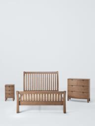 John Lewis Reclaimed Timber 3 Drawer Bedside Table, Natural Wood - thumbnail 5