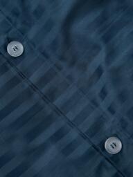 John Lewis Satin Stripe Pure Cotton Sateen Duvet Cover set, 400 Thread Count - thumbnail 4