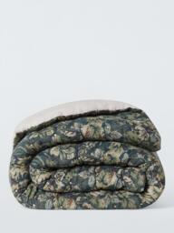 John Lewis Giardino Linen Blend Quilt, Green - thumbnail 5