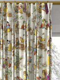 Disney Home x Sanderson Snow White Made to Measure Curtains or Roman Blind, Whipped Cream - thumbnail 6