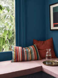 John Lewis Poncho Stripe Cushion, Multi - thumbnail 5