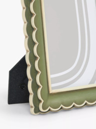 John Lewis Multi Scallop Hand Painted Photo Frame - thumbnail 2