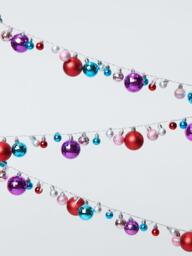 Lumineo Battery Operated 20 LED Bauble Lights, Multi - thumbnail 3