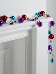 Lumineo Battery Operated 20 LED Bauble Lights, Multi - thumbnail 2