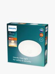 Philips Mauve CL252 LED Motion Sensor Flush Ceiling Light, White - thumbnail 2