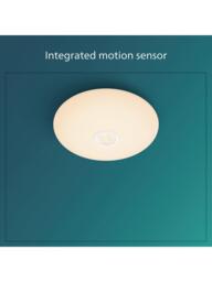 Philips Mauve CL252 LED Motion Sensor Flush Ceiling Light, White - thumbnail 3