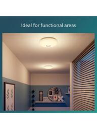 Philips Mauve CL252 LED Motion Sensor Flush Ceiling Light, White - thumbnail 6