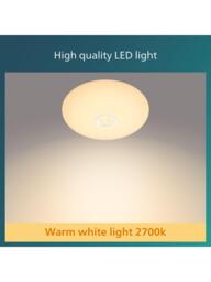 Philips Mauve CL252 LED Motion Sensor Flush Ceiling Light, White - thumbnail 5