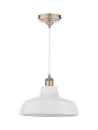 Laura Ashley Pussy Willow Ceramic Pendant Ceiling Light, Grey - thumbnail 4
