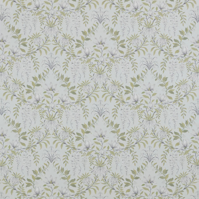 Laura Ashley Parterre Made to Measure Curtains or Roman Blind, Sage - image 1