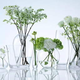 LSA International Flower Garden Posy Vase, H13cm, Clear - thumbnail 4