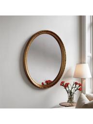Yearn Oval Wall Mirror, 69 x 58cm - thumbnail 2