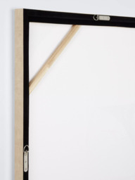 John Lewis 'Neutral Shapes' Framed Hand Painted 3D Canvas, Neutral - thumbnail 4