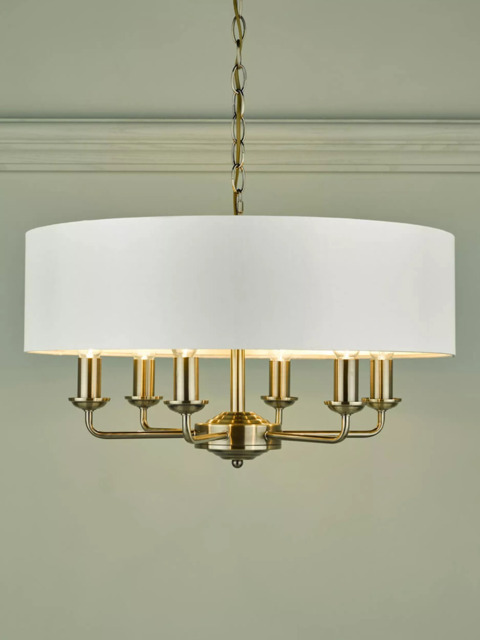 Laura Ashley Sorrento 6 Arm Ceiling Light - image 1