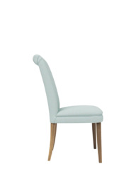 John Lewis Emily Dining Chair, Smoked Oak Leg, Cervo Mist - thumbnail 5