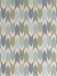 John Lewis Valle Ikat Print Pair Lined Eyelet Curtains - thumbnail 6