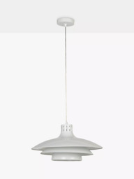 John Lewis Stockholm Large Ceiling Light, White - thumbnail 4