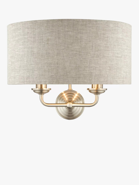 Laura Ashley Sorrento Double Wall Light - image 1