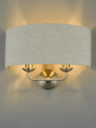 Laura Ashley Sorrento Double Wall Light - thumbnail 3
