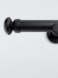 John Lewis Fixed Eyelet Metal Curtain Pole Kit with Small Cap Finial, Dia.28mm - thumbnail 4