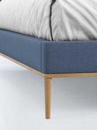 John Lewis Show-Wood Upholstered Bed Frame, Double - thumbnail 4