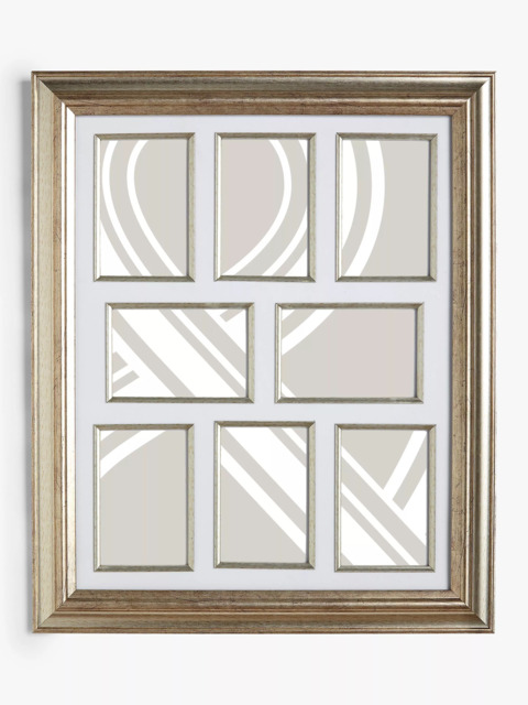 "John Lewis Multi Photo Frame, 4 x 6"" (10 x 15cm), 8 Photo, Champagne" - image 1