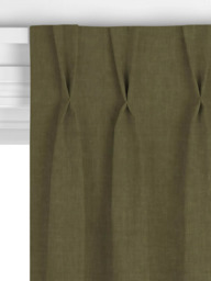 John Lewis Cotton Blend Made to Measure Curtains or Roman Blind, Avocado - thumbnail 5