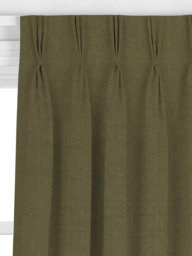 John Lewis Cotton Blend Made to Measure Curtains or Roman Blind, Avocado - thumbnail 6