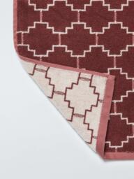 John Lewis Castillo Towels, Burnt Umber - thumbnail 3