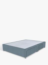 John Lewis Non-Sprung Upholstered Continental 2+2 Drawer Divan Base, Small Double