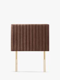 Silentnight Dusk Panelled Strutted Headboard, Single - thumbnail 1