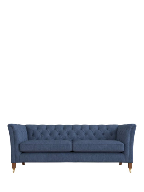 Laura Ashley Chatsworth Large 3 Seater Sofa, Teak Leg - image 1