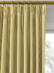 Clarke & Clarke Windsor Made to Measure Curtains or Roman Blind, Ochre - thumbnail 2