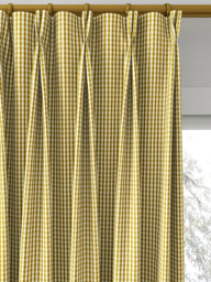 Clarke & Clarke Windsor Made to Measure Curtains or Roman Blind, Ochre - thumbnail 4