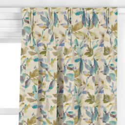 John Lewis Alexa Made to Measure Curtains or Roman Blind, Aqua - thumbnail 6